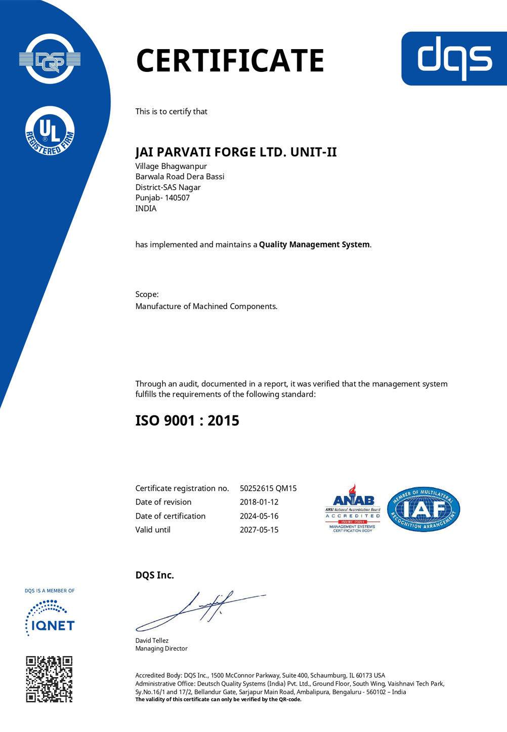 Certificate 4