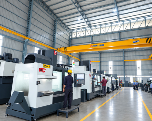 Die machining shop