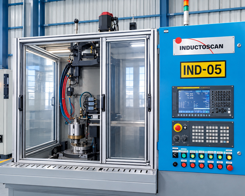 Slot induction hardening