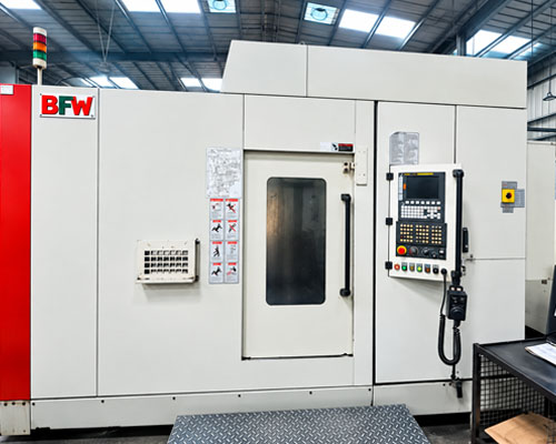 Horizontal machining centre